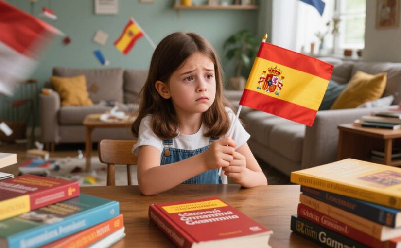 7 year old forgets spanish how to fix it