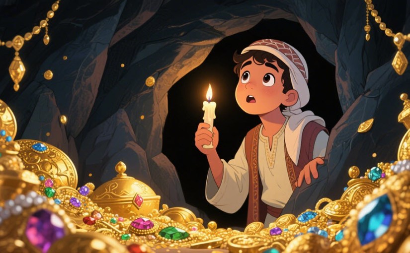 Ali Baba and the Forty Thieves – Free Bilingual Story for Spanish&nbsp;Learners