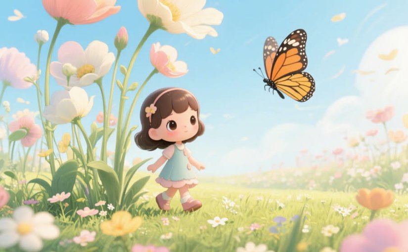 Thumbelina Simple story in Spanish and English for Language Learners